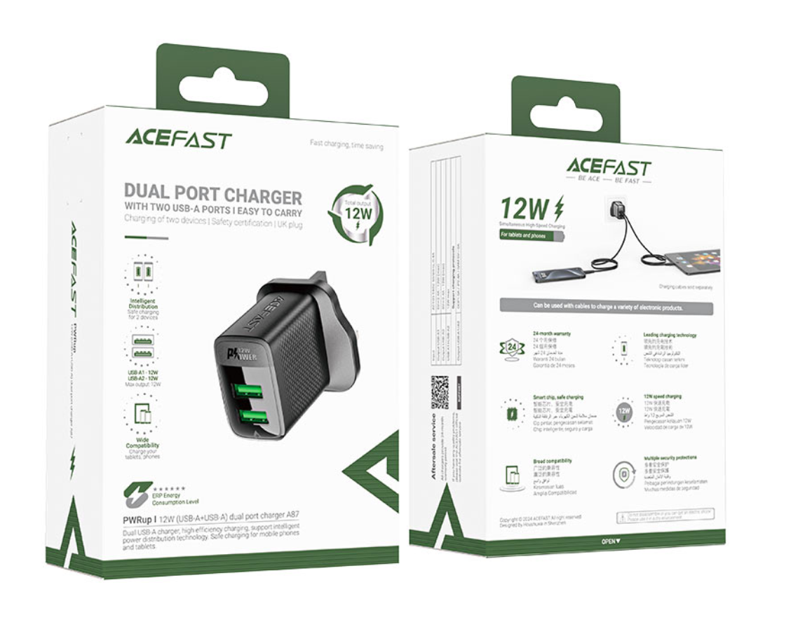 Acefast A87 Wall Charger 12W