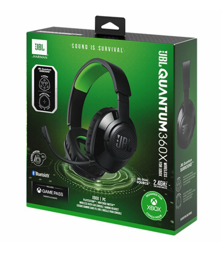JBL Quantum 360X Wireless Gaming Headset – Xbox