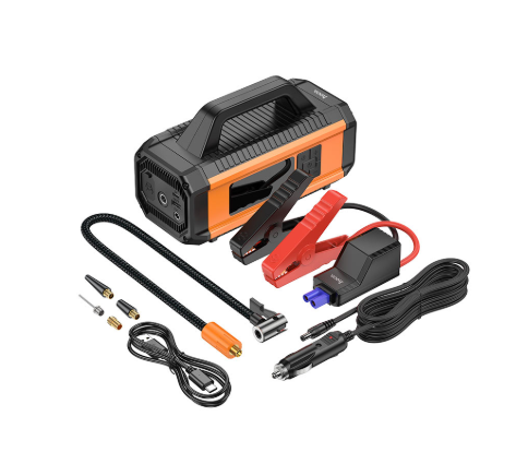 HOCO - QS4 Intelligent Power Bank (10,000mAh) with Jump Starter + Air Pump