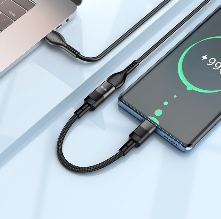 Hoco U107 USB-C Extension Cable Braided 120cm (1.2m)