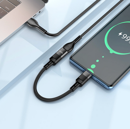 Hoco U107 USB-C Extension Cable Braided 120cm (1.2m)