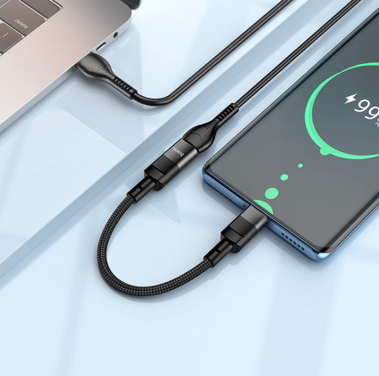 Hoco U107 USB-C Extension Cable Braided 120cm (1.2m)