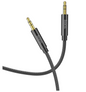 HOCO -  UPA19 Nylon Braid AUX Audio Cable 2M Black