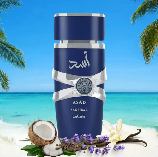 Lattafa Asad Zanzibar Eau de Parfum 100ml – Men