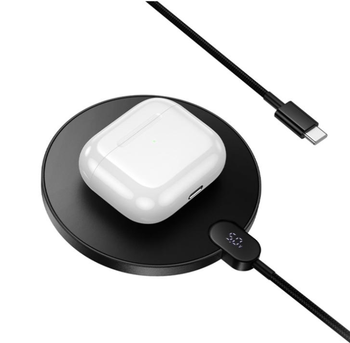 Hoco - 15W Digital Display Wireless Charger
