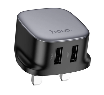 Hoco - Dual Port Charger Black