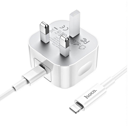 Hoco C91B Super Fast Charger Set | Type C to lighting