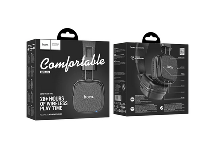 Hoco W56 Earl Leather Texture BT Headphones