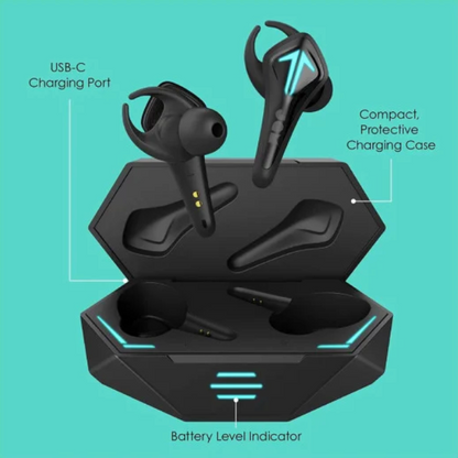 Jam True Wireless Game On Gaming Earbuds Black