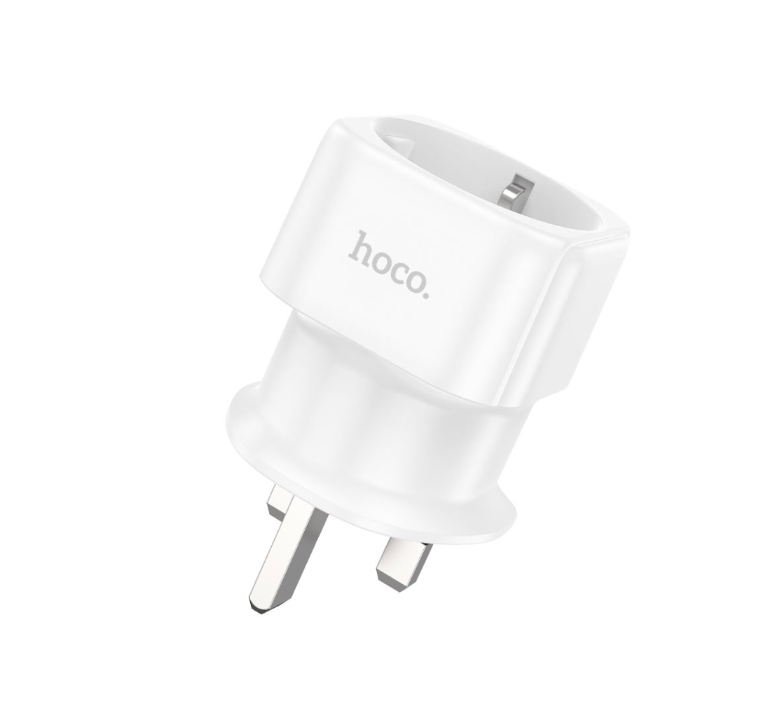 HOCO Travel Adapter “AC20B Direct” UK to EU