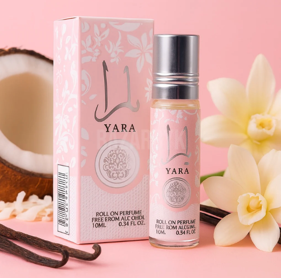 Lattafa Yara Roll-On Perfume – 0.34 fl oz