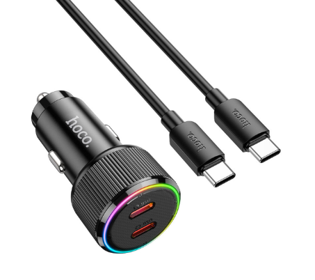 HOCO - Car charger “NZ14B Guerrero” 50W cable set