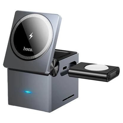 HOCO - Wireless charger "CQ8" folding 3-in-1