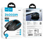 HOCO - GM37 Luminous Gaming Mouse RGB Wired 800-2400 DPI White